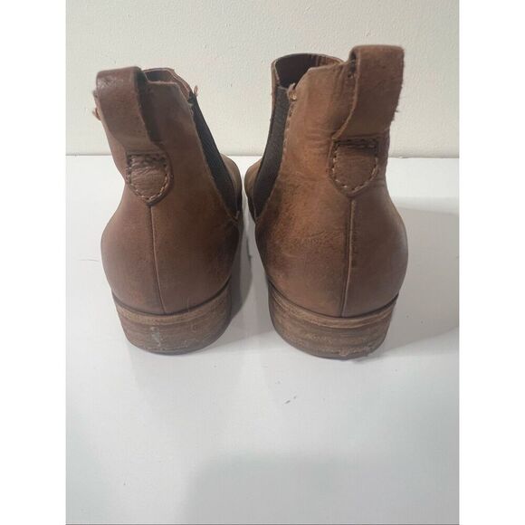 Kork-Ease Brown Leather Ankle Boots Sz 9M - Picture 5 of 8